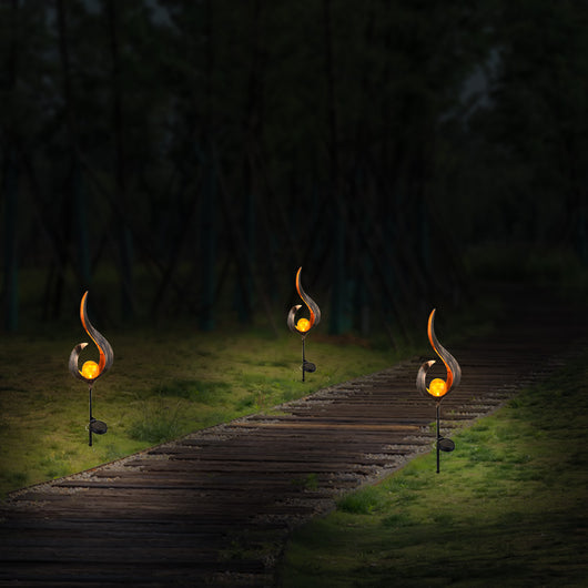 Luz Solar Decorativa con Efecto Llama para Jardín - Impermeable - Image 19