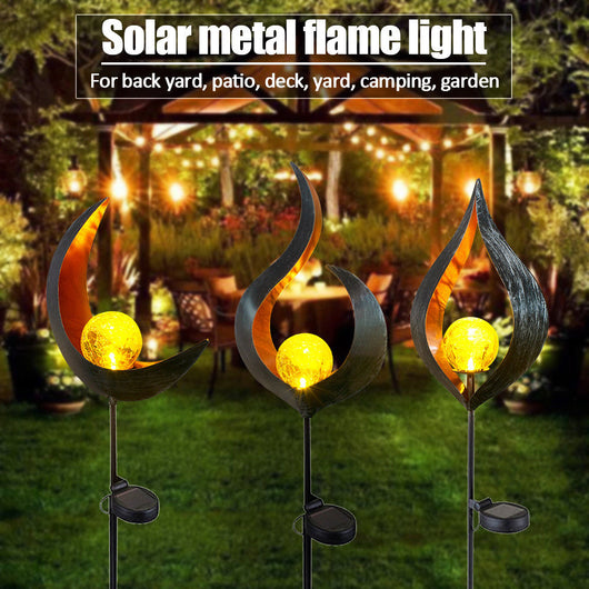 Luz Solar Decorativa con Efecto Llama para Jardín - Impermeable - Image 21