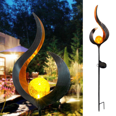 Luz Solar Decorativa con Efecto Llama para Jardín - Impermeable - Image 22