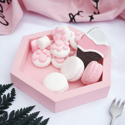 Bandeja Hexagonal Macaron para Entrada - Organizador de Llaves y Accesorios - Image 12