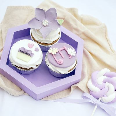 Bandeja Hexagonal Macaron para Entrada - Organizador de Llaves y Accesorios