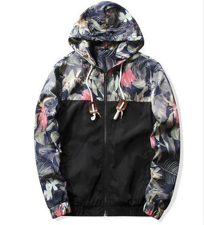 Chaqueta Deportiva Camuflada con Capucha y Detalles en Contraste - Image 17