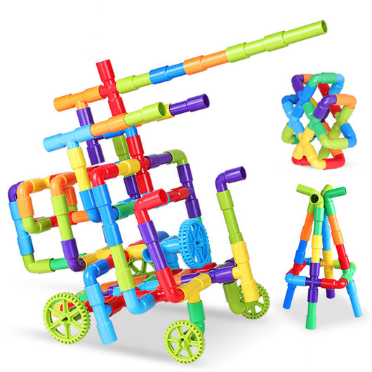 Bloques de Construcción Modulares para Agua - Sistema de Tuberías Educativo Compatible - Image 6