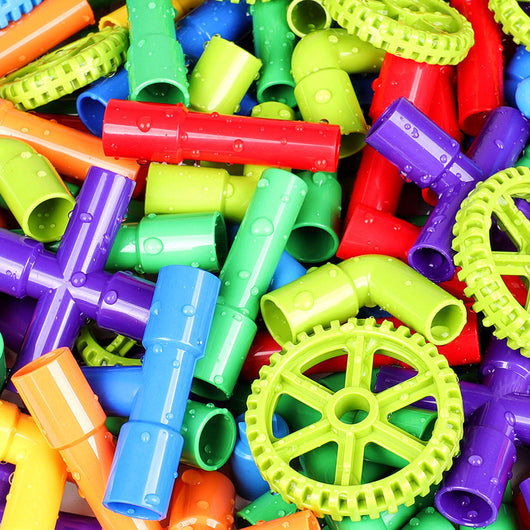 Bloques de Construcción Modulares para Agua - Sistema de Tuberías Educativo Compatible - Image 9