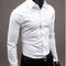 Camisa de Negocios Blanca para Hombre Joven - Ropa de Trabajo de Autocultivo