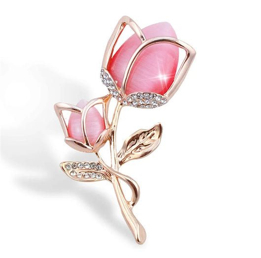 Broche Cristal Temperamento Multiusos - Joya Aleación para Dama - Image 17