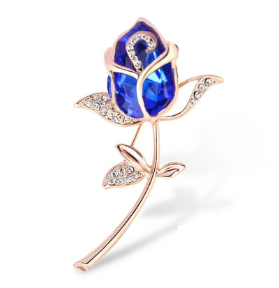 Broche Cristal Temperamento Multiusos - Joya Aleación para Dama - Image 20