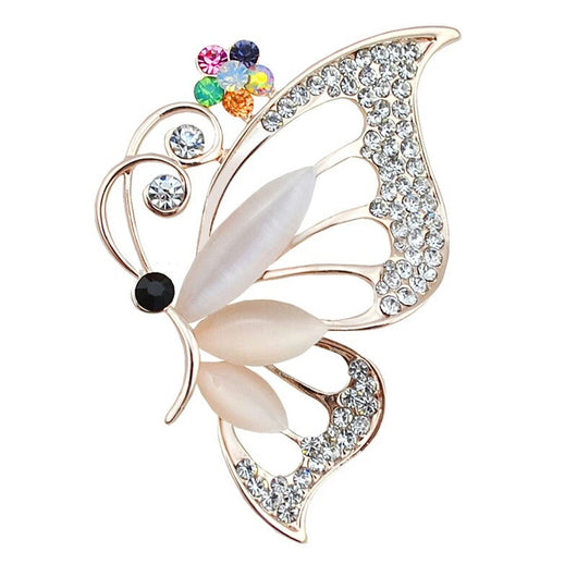 Broche Cristal Temperamento Multiusos - Joya Aleación para Dama