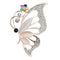 Broche Cristal Temperamento Multiusos - Joya Aleación para Dama