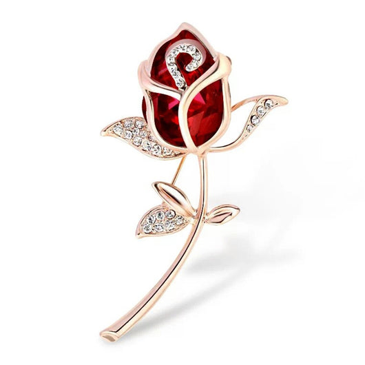 Broche Cristal Temperamento Multiusos - Joya Aleación para Dama - Image 7