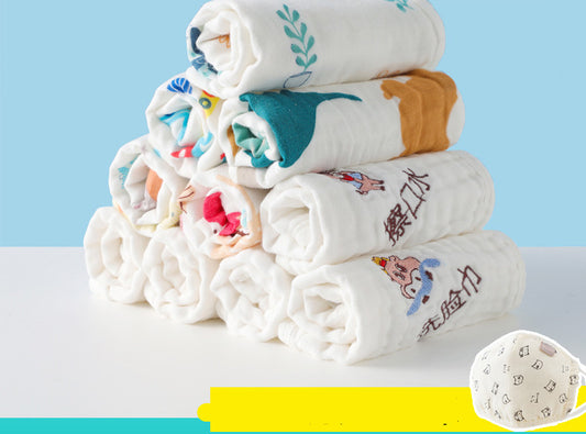 Toallitas de Gasa de Algodón para Bebé - Suave y Absorbente - Image 2