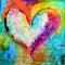 Pintura de Diamantes DIY Corazón 3D - Bordado Completo Cuadrado y Redondo