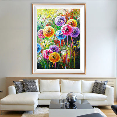 Cuadro Diente de León Diamante - Pintura Digital Decorativa para Interiores - Image 7