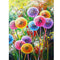 Cuadro Diente de León Diamante - Pintura Digital Decorativa para Interiores
