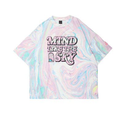 Camiseta Tie-Dye Suelta y Cómoda para Hombre y Mujer - Estilo Urbano Casual - Image 8