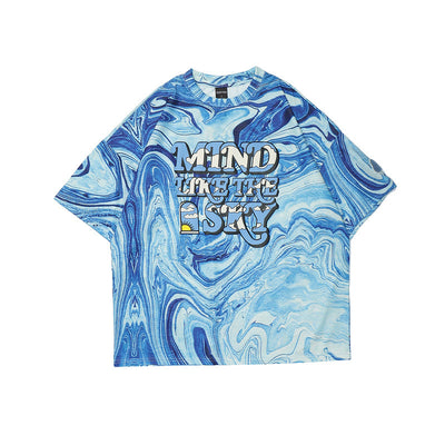 Camiseta Tie-Dye Suelta y Cómoda para Hombre y Mujer - Estilo Urbano Casual - Image 2