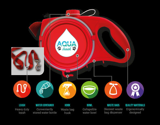 Correa Multifuncional para Mascotas con Botella de Agua Integrada - Image 11
