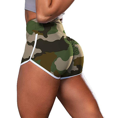 Shorts Deportivos Camuflaje Tie-Dye con Levantacaderas para Mujer - Image 2
