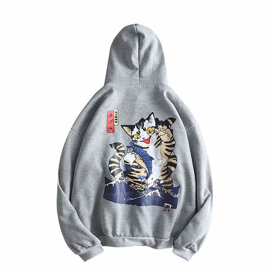 Sudadera con Capucha Hip Hop Estilo Harajuku - Image 46