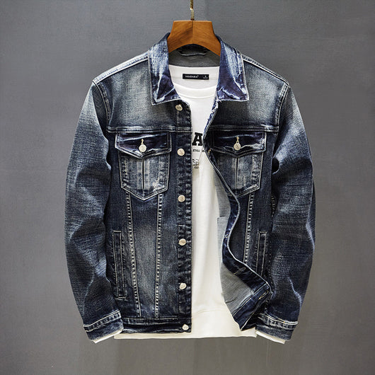 Chaqueta Denim Casual para Hombre - Estilo Profesional y Versátil - Image 13