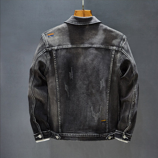 Chaqueta Denim Casual para Hombre - Estilo Profesional y Versátil - Image 5