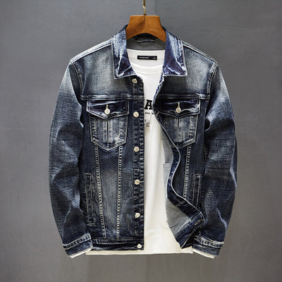 Chaqueta Denim Casual para Hombre - Estilo Profesional y Versátil - Image 3