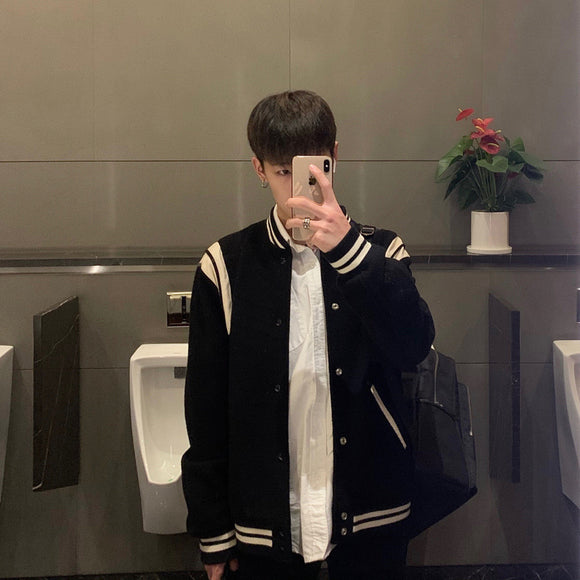 Chaqueta Deportiva Hombre Estilo Coreano Oversized