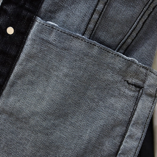 Chaqueta de Trabajo Casual Negra para Hombre - Image 11