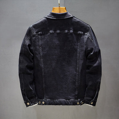 Chaqueta de Trabajo Casual Negra para Hombre - Image 2