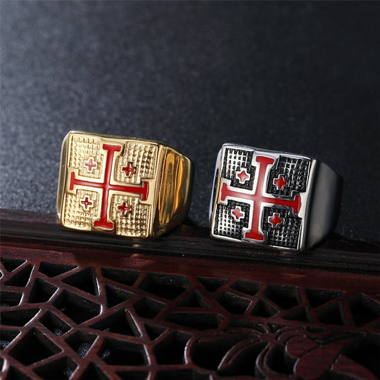 Anillo de Acero Titanio para Hombre - Diseño Moderno y Resistente