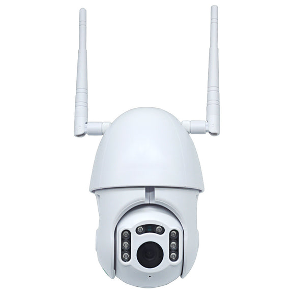 Cámara de Seguridad Domo Infrarroja WiFi con Doble Antena y Audio Bidireccional