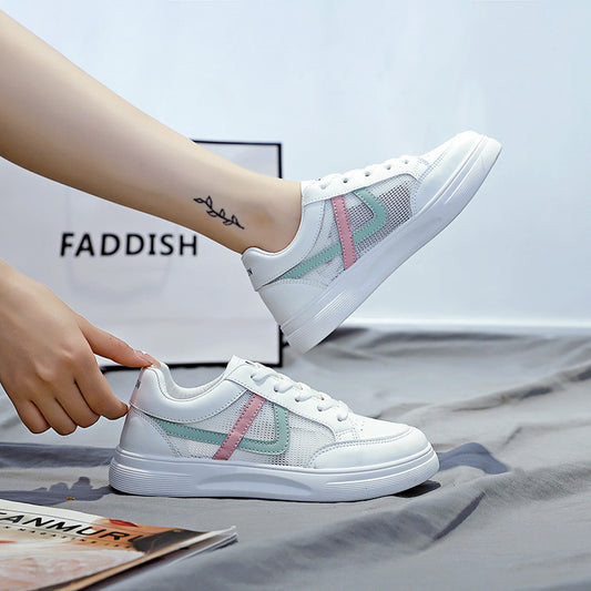 Zapatillas Deportivas Huecas Coreanas para Mujer - Estilo Versátil Estudiante - Image 2