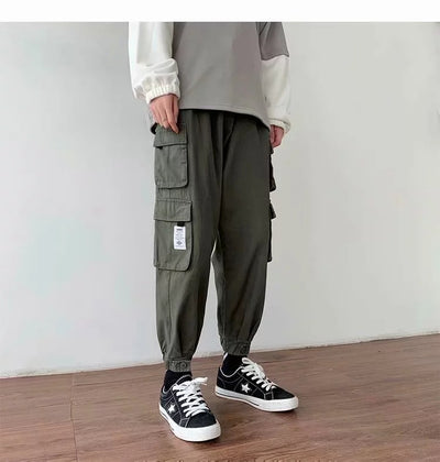 Pantalones Casuales Multibolsillos para Hombre - Image 8