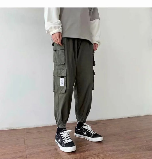 Pantalones Casuales Multibolsillos para Hombre - Image 8