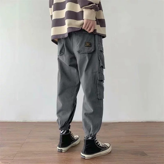 Pantalones Casuales Multibolsillos para Hombre - Image 9