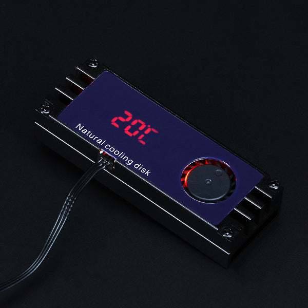 Disipador Activo para SSD M.2 NVMe - Refrigeración Turbo Profesional
