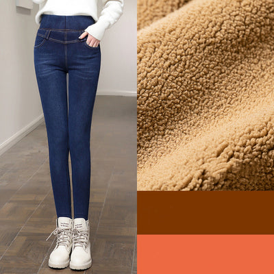Pantalón Plus Size Otoño Invierno con Cintura Elástica Efecto Adelgazante - Image 19