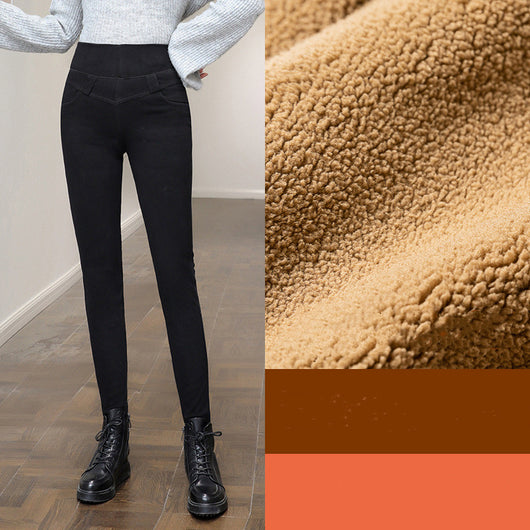 Pantalón Plus Size Otoño Invierno con Cintura Elástica Efecto Adelgazante - Image 23