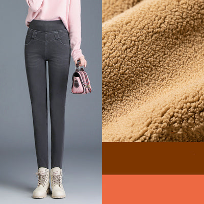 Pantalón Plus Size Otoño Invierno con Cintura Elástica Efecto Adelgazante - Image 28