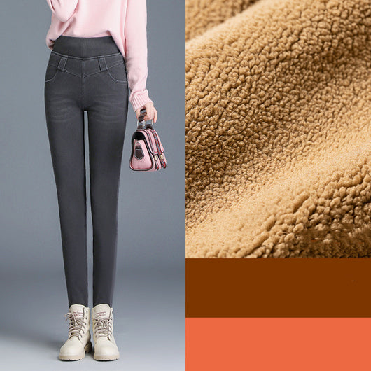 Pantalón Plus Size Otoño Invierno con Cintura Elástica Efecto Adelgazante - Image 28