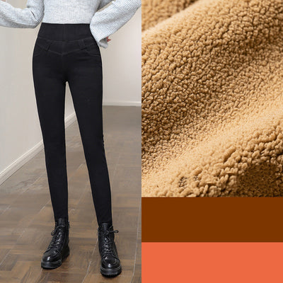 Pantalón Plus Size Otoño Invierno con Cintura Elástica Efecto Adelgazante - Image 33