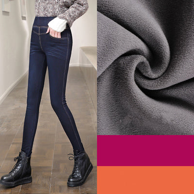 Pantalón Plus Size Otoño Invierno con Cintura Elástica Efecto Adelgazante - Image 31