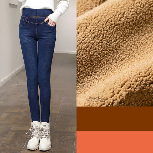 Pantalón Plus Size Otoño Invierno con Cintura Elástica Efecto Adelgazante - Image 5