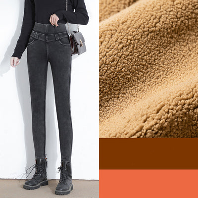 Pantalón Plus Size Otoño Invierno con Cintura Elástica Efecto Adelgazante - Image 6