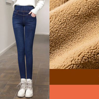 Pantalón Plus Size Otoño Invierno con Cintura Elástica Efecto Adelgazante - Image 11