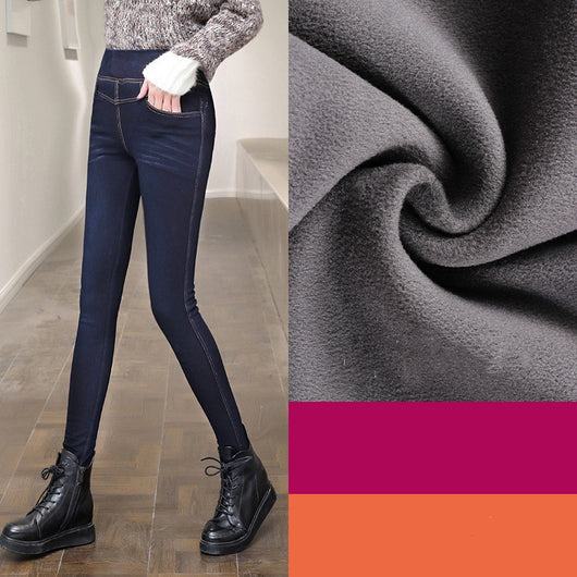 Pantalón Plus Size Otoño Invierno con Cintura Elástica Efecto Adelgazante - Image 14