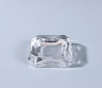 Set de Baño Lujo Cristal con Jabonera Decorativa, Gel y Sanitizante - Image 13