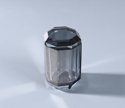 Set de Baño Lujo Cristal con Jabonera Decorativa, Gel y Sanitizante - Image 7