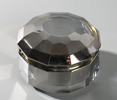 Set de Baño Lujo Cristal con Jabonera Decorativa, Gel y Sanitizante - Image 19