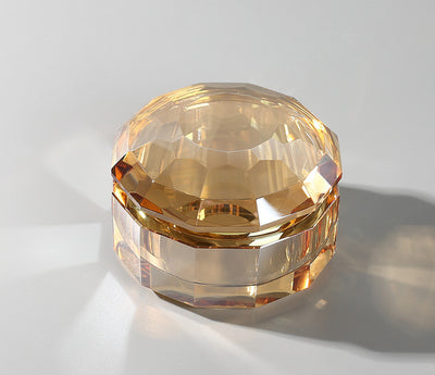 Set de Baño Lujo Cristal con Jabonera Decorativa, Gel y Sanitizante - Image 18